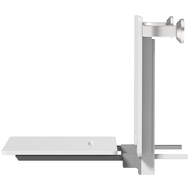Nymas Removable contemporary white slimline shower seat