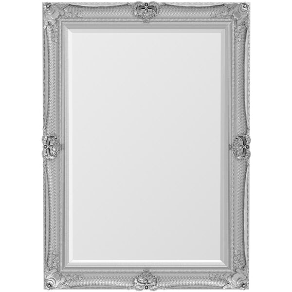 Accents Abbey baroque silver mirror 790 x 1095mm