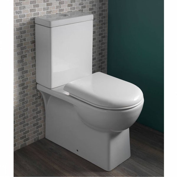Brent Close Coupled Toilet inc Seat