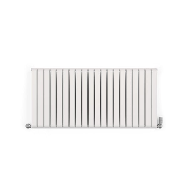 Terma Warp-Room horizontal matt white radiator