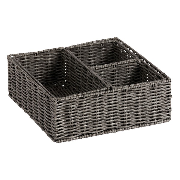 Showerdrape Matteo set of 4 storage baskets