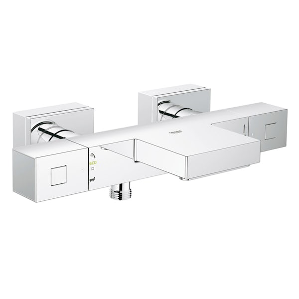 Grohe Grotherm Cube thermostatic bath shower mixer tap