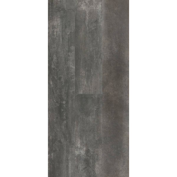 BerryAlloc Pure 5mm LVT flooring Intense Dark Grey matt 1326 x 204