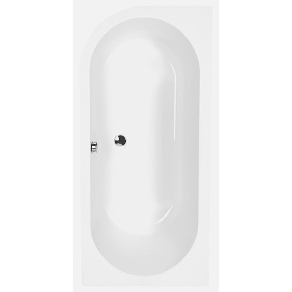 Carron Status 5mm right handed double ended straight bath