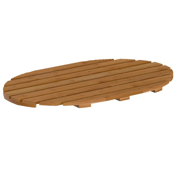 Orchard Bamboo round slatted duck board