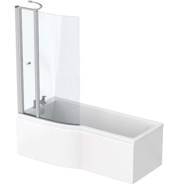 Ideal Standard Concept Air left hand Idealform Plus bath, screen and front panel
