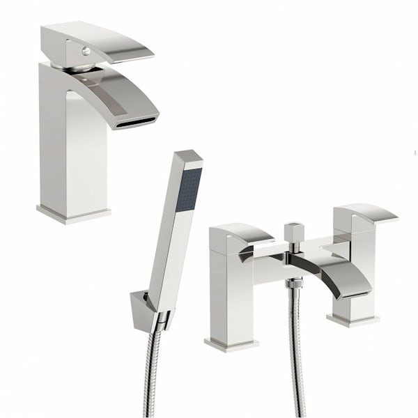 Wye Basin and Bath Shower Mixer Pack