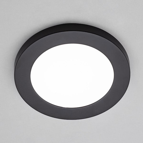 Forum Tauri magnetic ring surround for 12W Tauri light in satin black