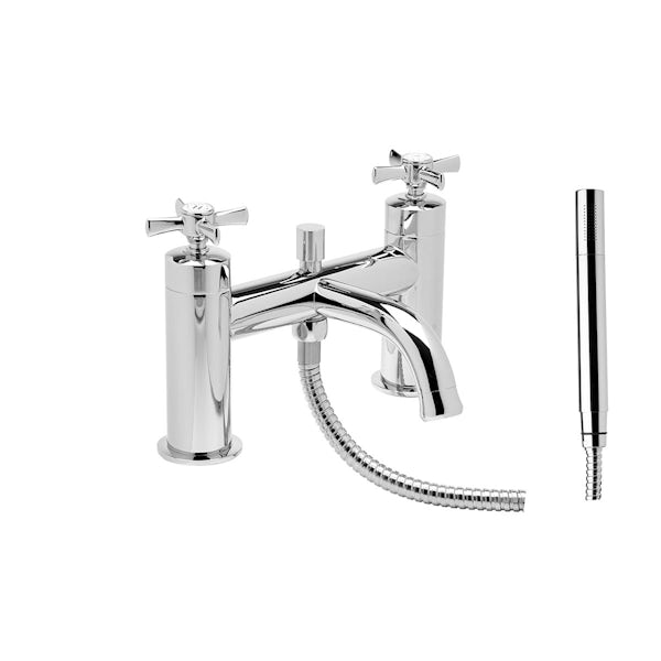 The Bath Co. Aylesford Modern bath shower mixer tap