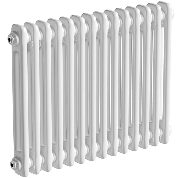 The Bath Co. Camberley white 2 column radiator