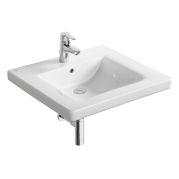 Ideal Standard Concept Freedom complete wet room suite 1000mm with close coupled toilet