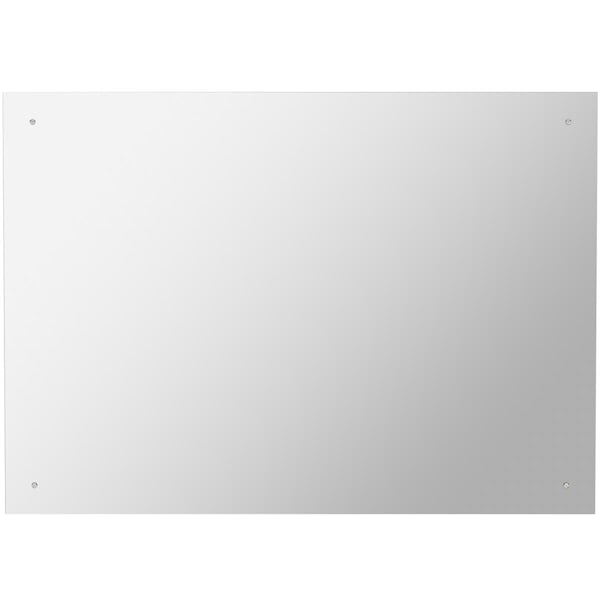 Accents bevelled edge drilled bathroom mirror 500 x 700mm