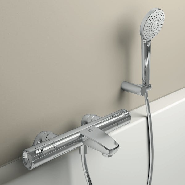 Ideal Standard Ceratherm T50 exposed surface mounted bath shower mixer