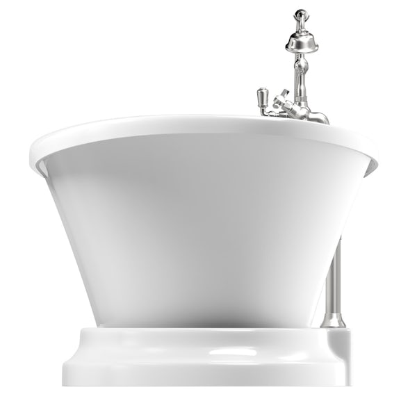 The Bath Co. Beaumont traditional freestanding bath and tap pack