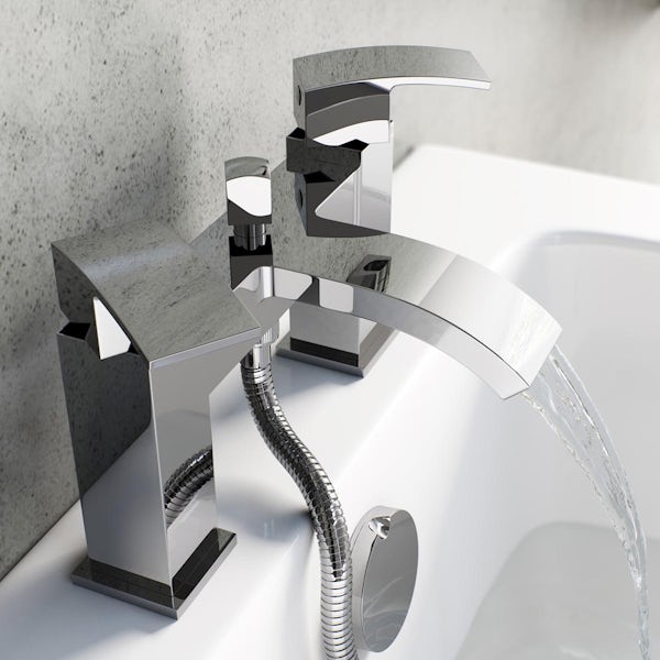 Orchard Wye bath shower mixer tap