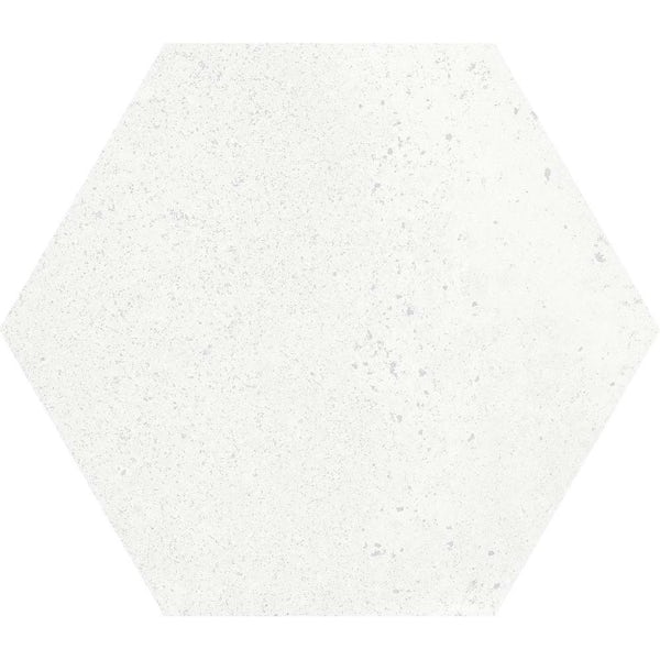 Calcolo light grey hexagon wall and floor tile 175 x 202mm