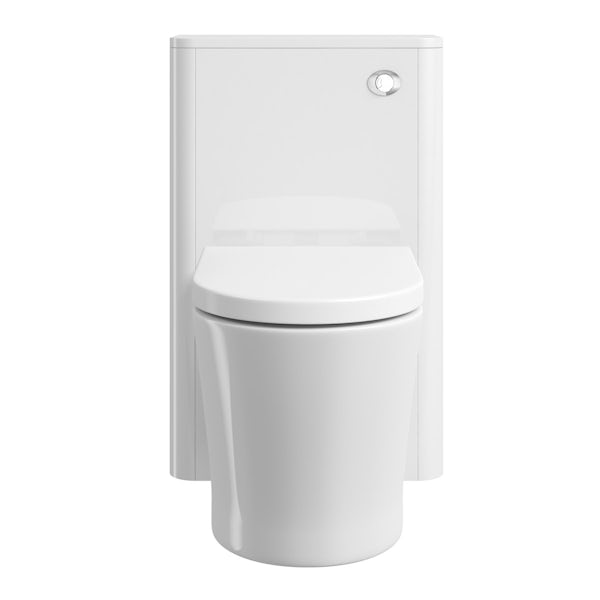 Mode Carter white back to wall toilet unit 500mm