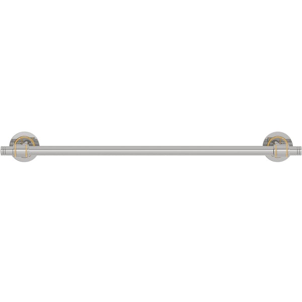 Accents premium traditional double towel bar 450mm