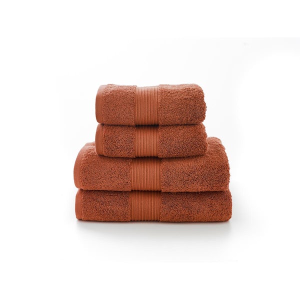 Deyongs Bliss antibacterial 650gsm 6 piece towel bale copper