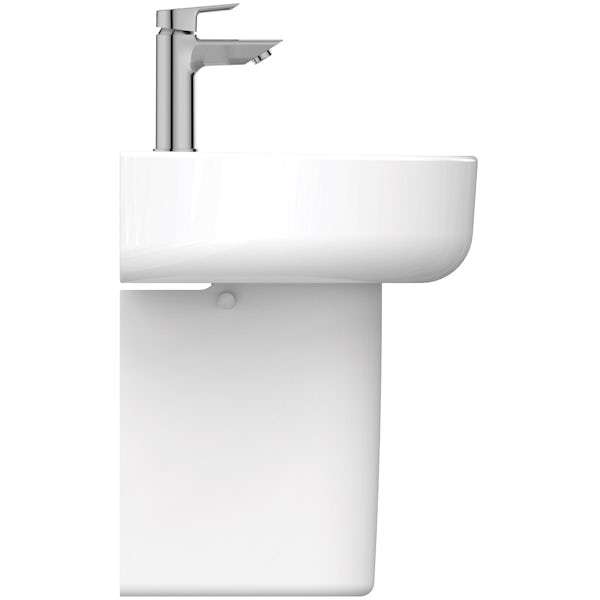Ideal Standard Concept Space 1 tap hole semi pedestal basin 550mm