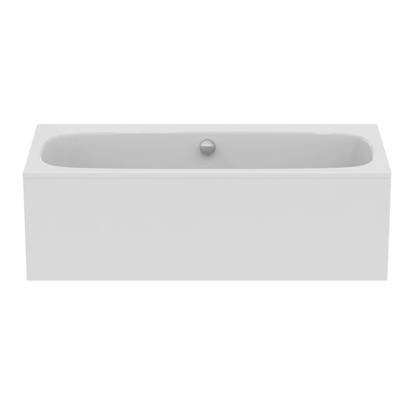 Ideal Standard i.life double ended bath 0 tap holes 1700 x 750mm