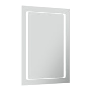Mode Radiant LED illuminated mirror 700 x 500mm with demister charging ...