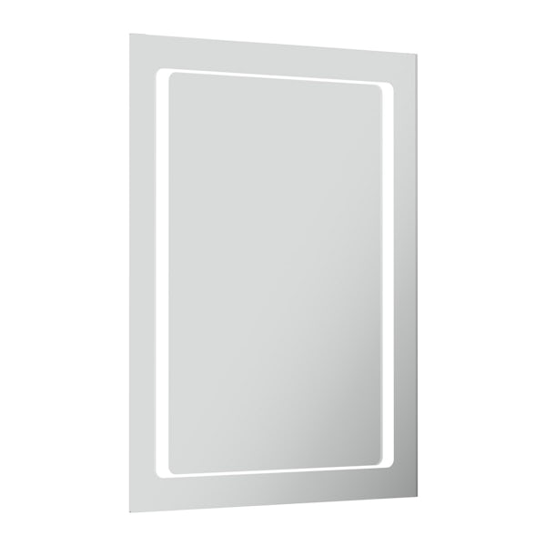 Shine rectangular LED mirror
