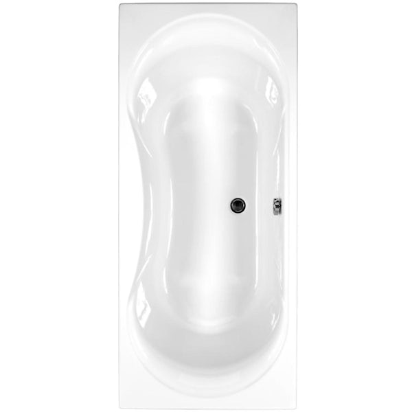 Carronite Arc Duo 5mm double ended straight bath
