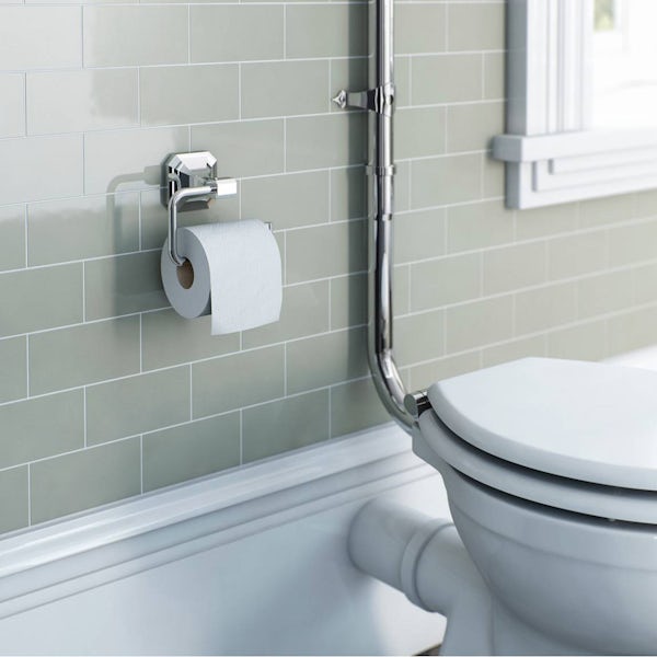 The Bath Co. Camberley 2 piece toilet accessory pack