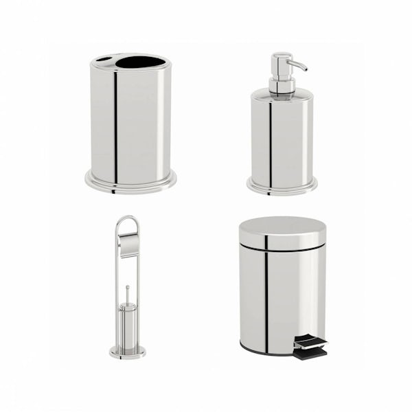 Options Stainless Steel 4 piece Accessory Set