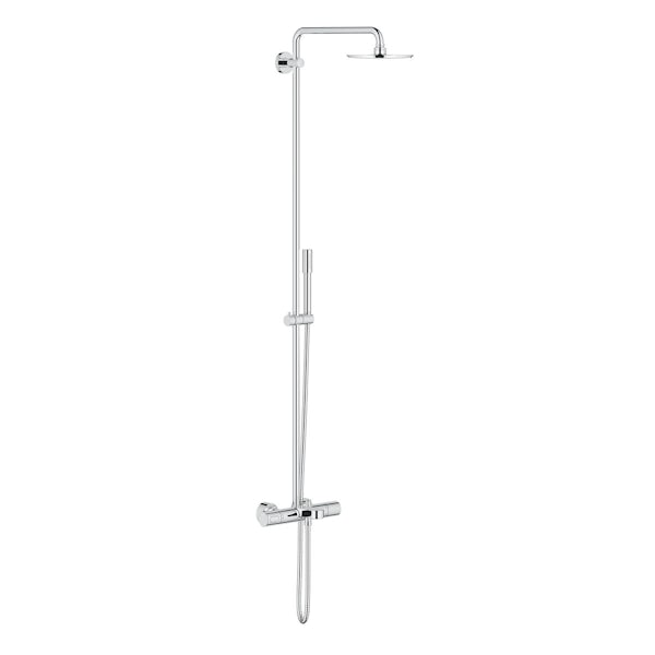 Grohe Rainshower 210 shower system with bath filler