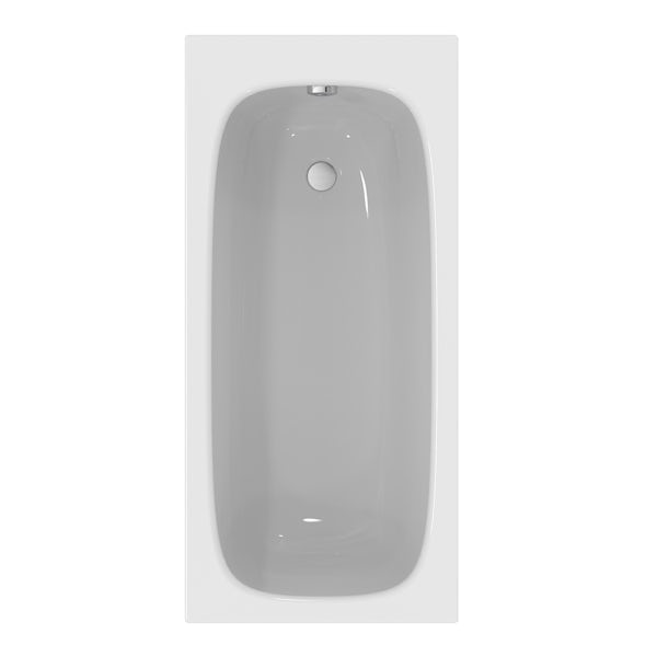 Ideal Standard i.life single ended bath 0 tap holes 1500 x 700mm