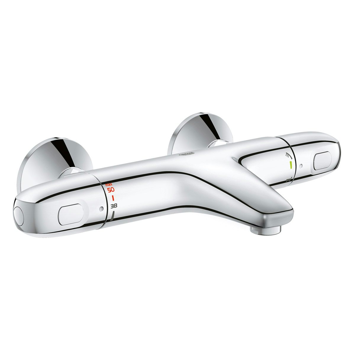 attribut færdig overdraw Grohe Grohtherm 1000 thermostatic bath shower mixer tap | VictoriaPlum.com