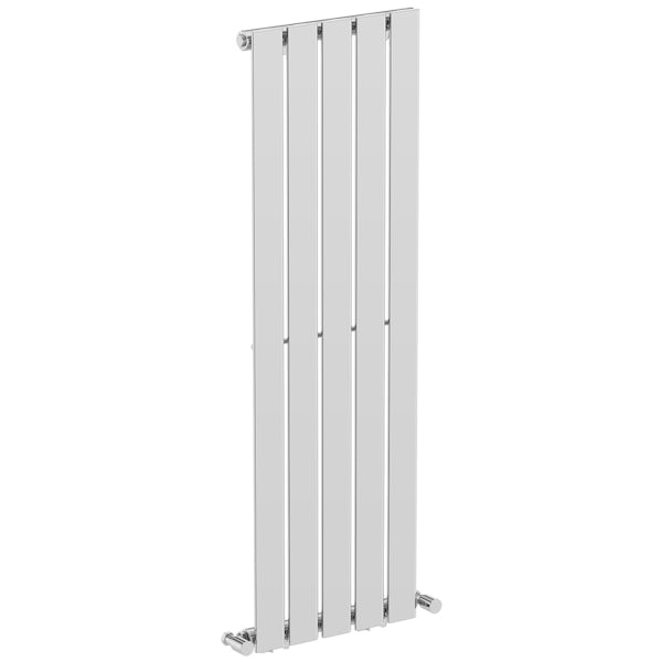The Heating Co. Tate flat vertical radiator chrome