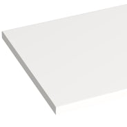 Reeves Wharfe white marble laminate worktop 337 x 1500mm at ...