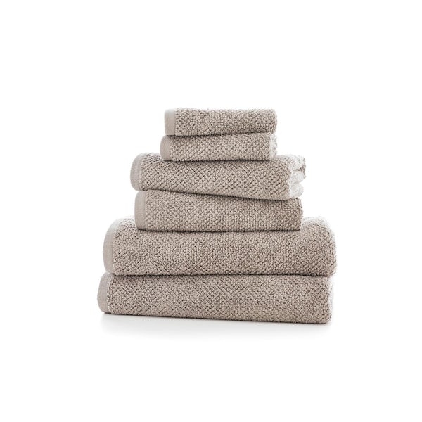 Deyongs Quick Dri Romeo 450gsm quick drying 4 piece towel bale in taupe