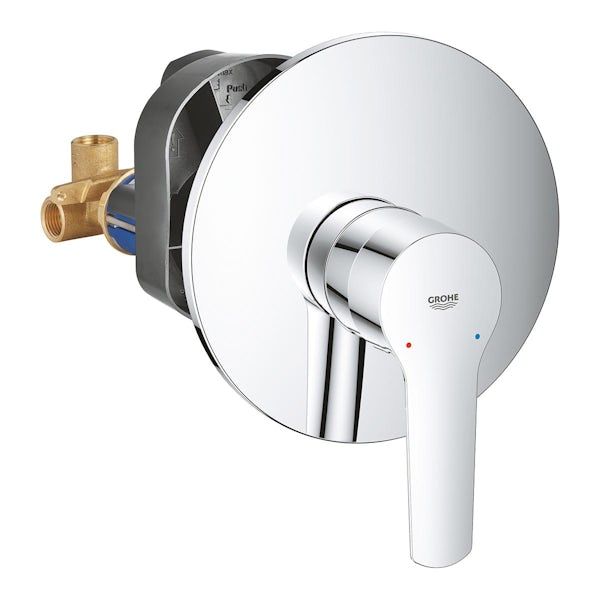 Grohe Start single lever round concealed shower valve
