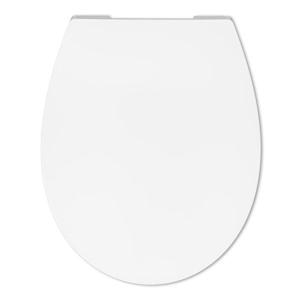 Accents oval duroplast toilet seat with soft close and lifft off