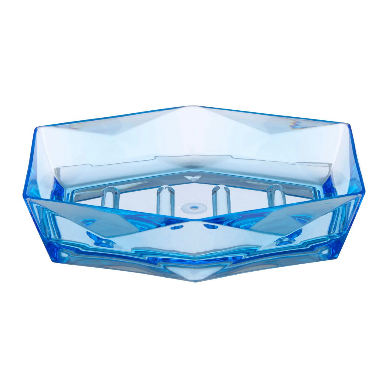 Accents Dow blue acrylic soap dish