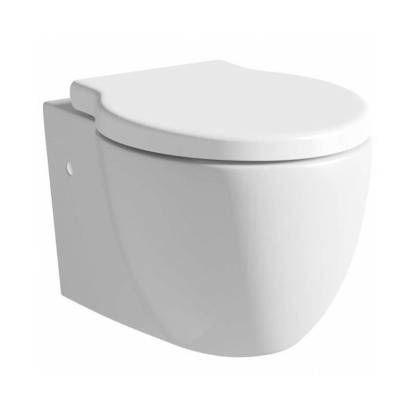Maine Wall Hung Toilet inc Luxury Soft Close Seat