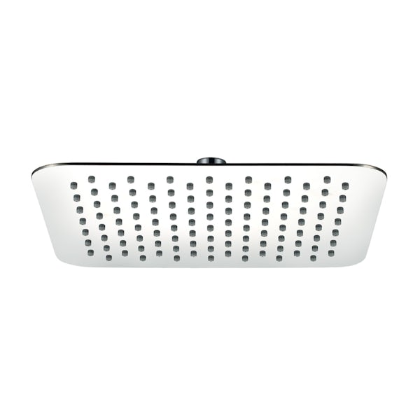 Orchard stainless steel ultra slim soft square shower head 300mm