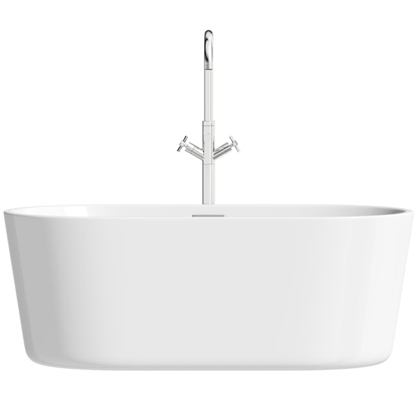 Mode Tate freestanding bath and Tate freestanding tap pack