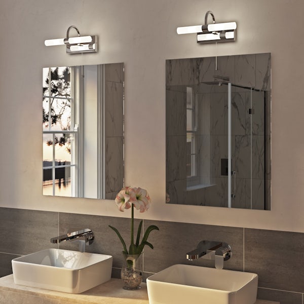 Forum Lys over mirror bathroom light