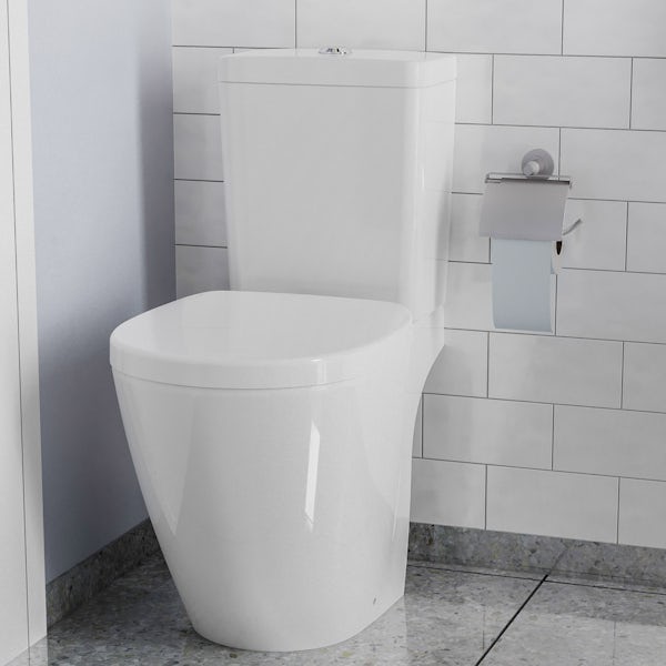 Ideal Standard Concept Space white complete left handed shower bath suite 1700 x 700