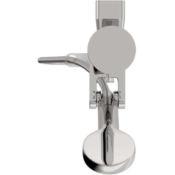 Aqualisa Visage Q Smart exposed shower pumped with adjustable handset