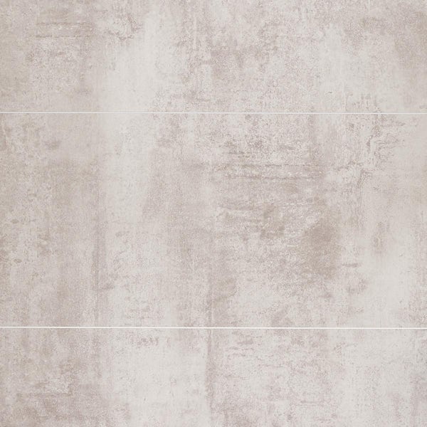 Showerwall concrete 60 x 30 tile effect shower wall panel 2400 x 600 pack of 2