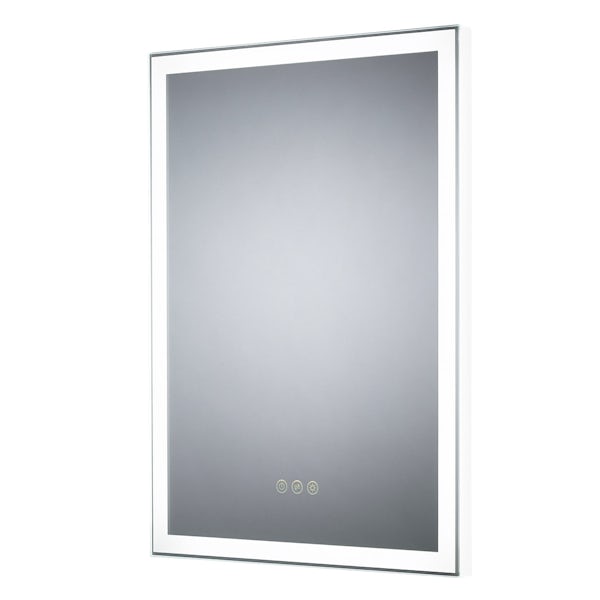 Mode Oxman dimmable diffused LED illuminated mirror 700 x 500mm with demister