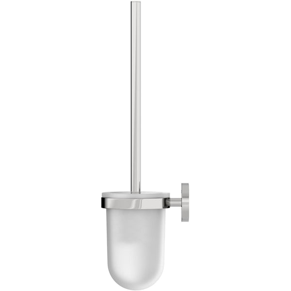 Grohe Essentials toilet brush and holder