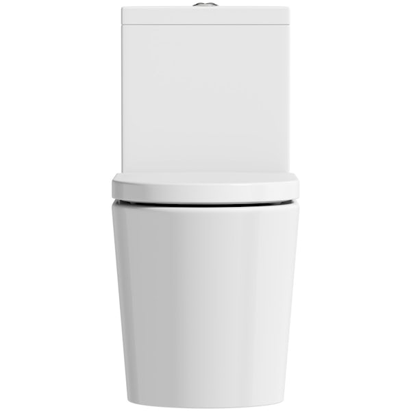 Mode Tate Verotti close coupled toilet with soft close seat