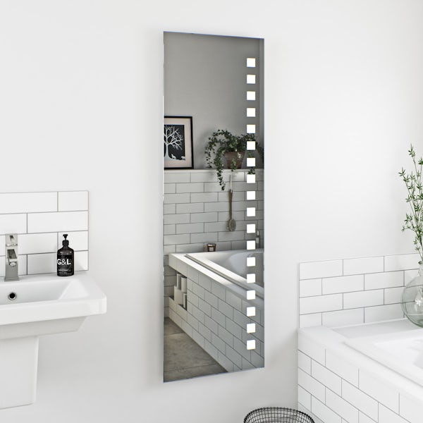 Mode Shine full length LED illuminated mirror 1400 x 450mm
